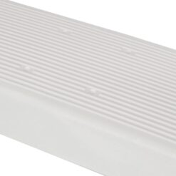 Vinyl Works Snap & Lock Pool Ladder, Plastic Step Ladder for Above Ground or In Ground Swimming Pool, White