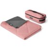 YETI Lowlands Blanket, Multi-Use Blanket with Travel Bag, Sandstone Pink
