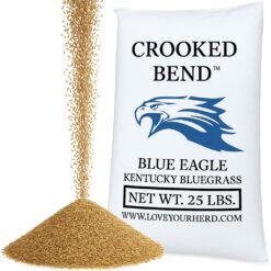 Blue Eagle Kentucky Bluegrass Seed, 25LB Bulk Bag, Uncoated & No Fill, Grow Beautiful & Best Yards, Cold Tolerant