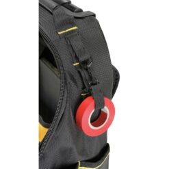 DeWalt Polyester/Tarpaulin Pro Backpack on Wheels Tool Bag 46 pocket Black/Yellow 1 pc