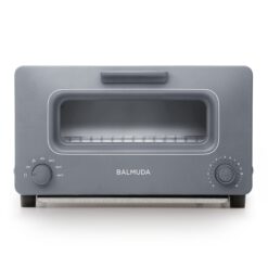 BALMUDA The Toaster, Steam Oven Toaster, Precise Heat Control, Steam Technology, Baking Pan, US Version, Gray