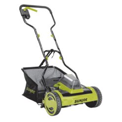 Sun Joe 24V-CRLM15 24-Volt IONMAX Cordless Push Reel Mower W/ Collection Bag | 15-inch | W/ 4.0-Ah Battery + Charger