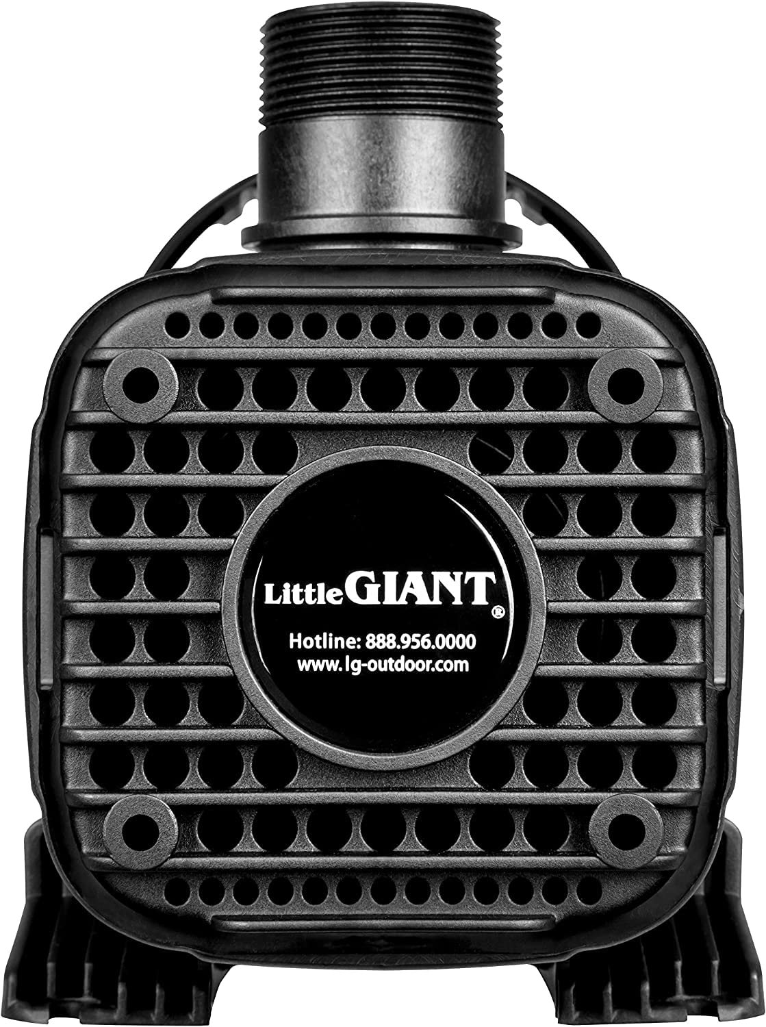 Little Giant F40-5500 115-Volt, 5540 GPH Wet Rotor Pump with 20-Ft. Cord for Ponds up to 5500 Gallons, Black, 566727