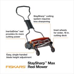 Fiskars Push Mower - 18