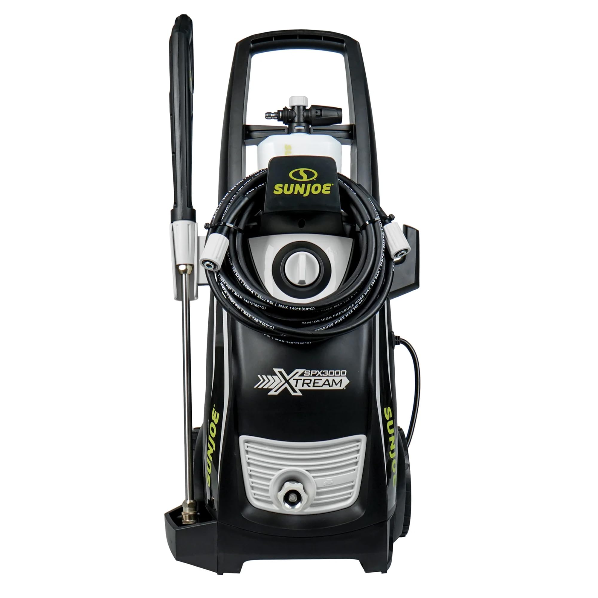 Sun Joe SPX3000-XT1 XTREAM Electric Pressure Washer, 2200 PSI, 1.1 GPM, 14.9 Amp, Bonus Accessories