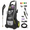 Sun Joe SPX3000-XT1 XTREAM Electric Pressure Washer, 2200 PSI, 1.1 GPM, 14.9 Amp, Bonus Accessories