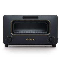 BALMUDA The Toaster, Steam Oven Toaster, Precise Heat Control, Steam Technology, Baking Pan, US Version, Black