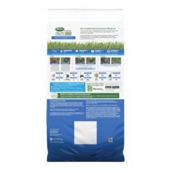 Scotts Turf Builder Grass Seed Sun and Shade Mix with Fertilizer and Soil Improver, Thrives in Many Conditions, 32 lbs.