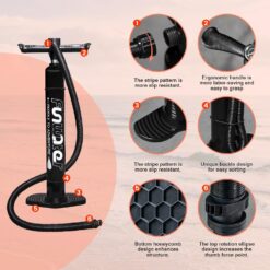 FunWater Inflatable Ultra-Light Stand Up Paddle Board for All Skill Levels with Premium SUP Paddleboard Accessories