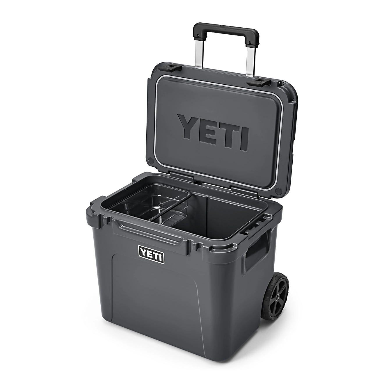YETI Roadie 60 Wheeled Hard Cooler, Charcoal
