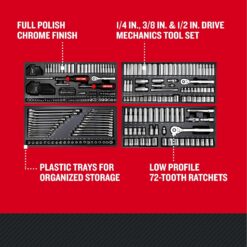 CRAFTSMAN 308 Piece Mechanics Tool Set, Socket and Wrench Set (CMMT45939)