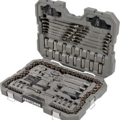 Craftsman OVERDRIVE 1/4 & 3/8 & 1/2 in. drive Metric/SAE 6 Point Mechanic's Tool Set 154 pc