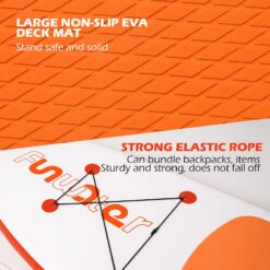 FunWater Inflatable Ultra-Light Stand Up Paddle Board for All Skill Levels with Premium SUP Paddleboard Accessories