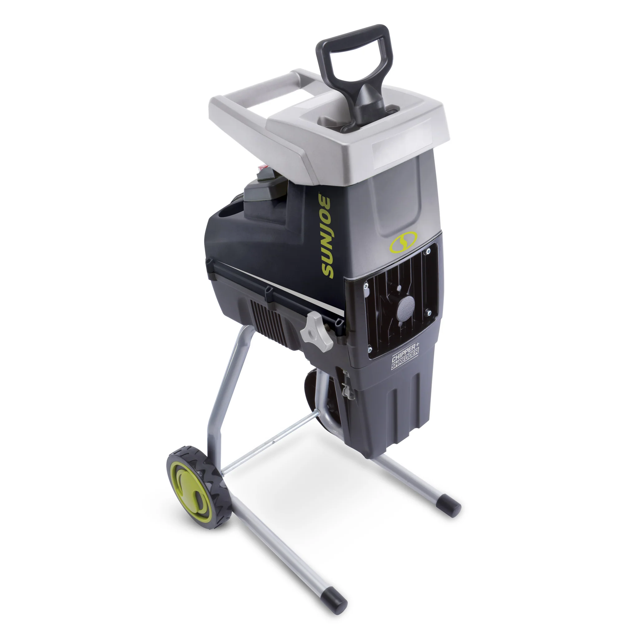 Sun Joe CJ603E Silent Electric Wood Chipper + Shredder W/ Collection Bag | 1.7-inch Cutting Diameter | 15-Amp