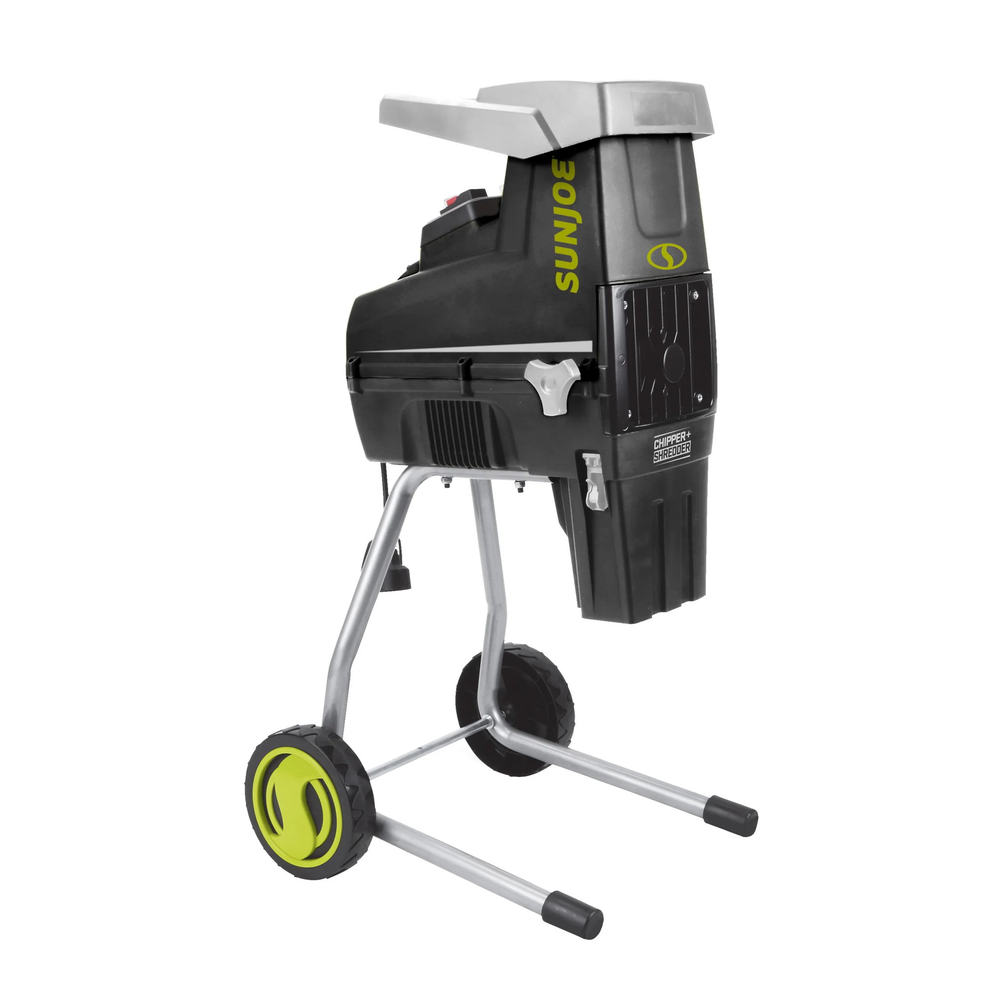 Sun Joe CJ603E Silent Electric Wood Chipper + Shredder W/ Collection Bag | 1.7-inch Cutting Diameter | 15-Amp