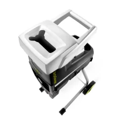 Sun Joe CJ603E Silent Electric Wood Chipper + Shredder W/ Collection Bag | 1.7-inch Cutting Diameter | 15-Amp
