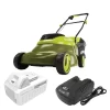 Sun Joe MJ24C-14-XR 24-Volt IONMAX Cordless Brushless Lawn Mower Kit | 14-inch | W/ 5.0-Ah Battery + Charger