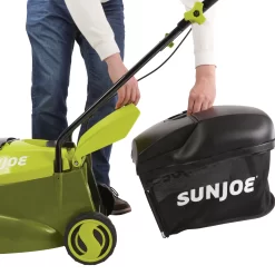 Sun Joe MJ24C-14-XR 24-Volt IONMAX Cordless Brushless Lawn Mower Kit | 14-inch | W/ 5.0-Ah Battery + Charger