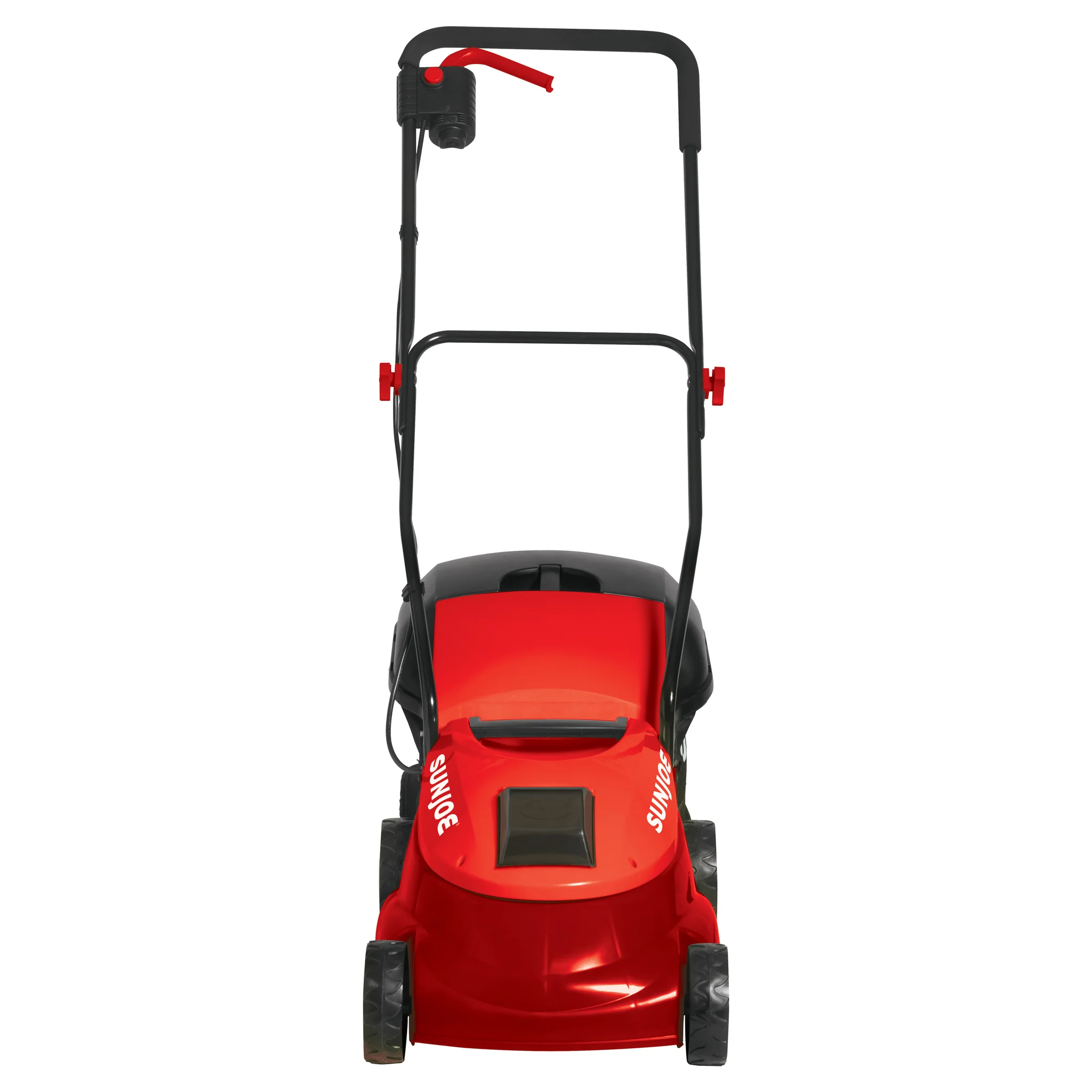 Sun Joe MJ401C-XR-RED Cordless Lawn Mower | 14 inch | 28V | 5 Ah | Brushless Motor (Red)