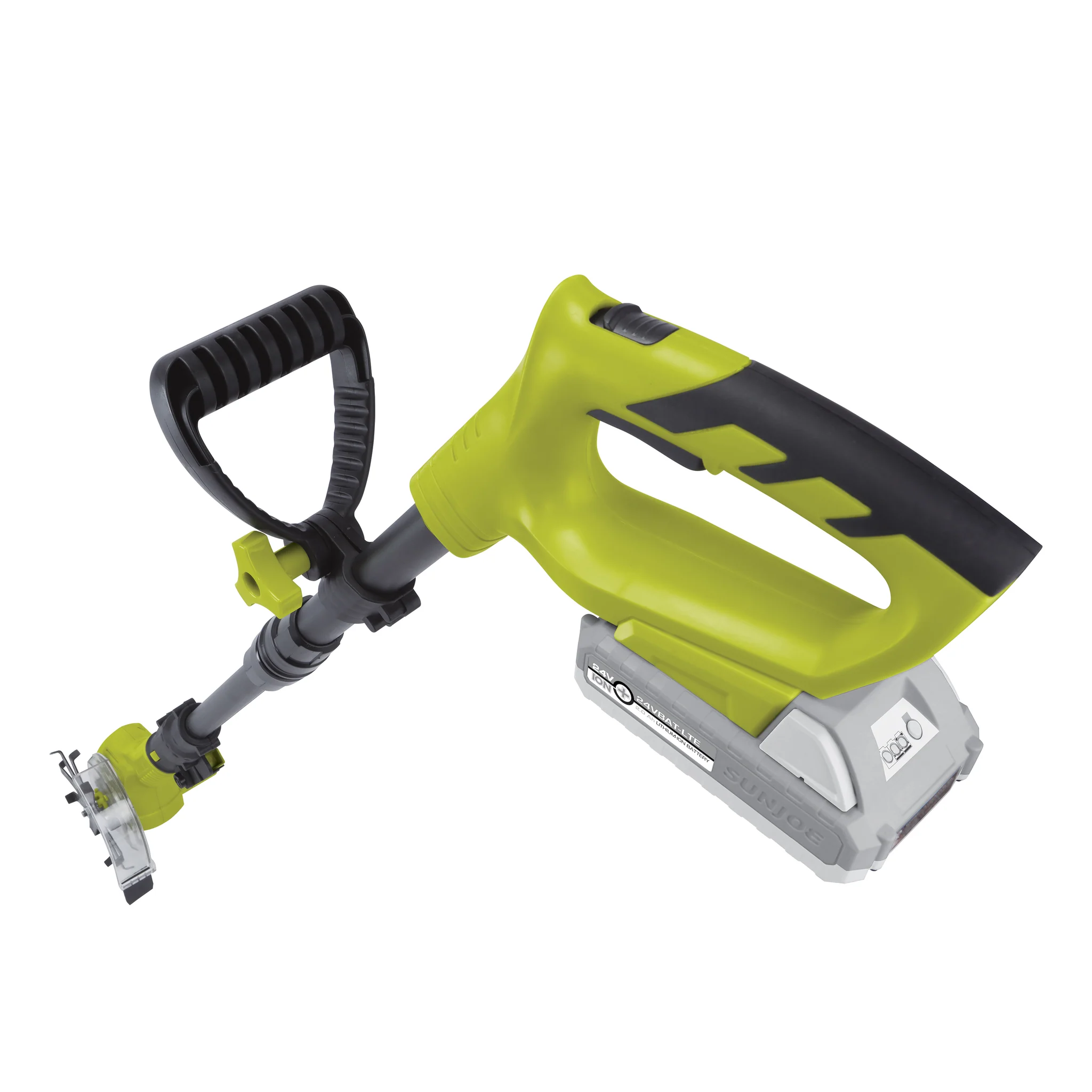 Sun Joe TJW24C 24-Volt* Cordless Telescoping Weeder + Cultivator Kit | W/ 2.0-Ah Battery + Charger
