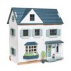 Tender Leaf Toys - Dovetail House - Large Luxury 27.36" Tall 3 Story Doll House with 6 Rooms