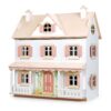 Tender Leaf Toys - Humming Bird House - 3 Story Large Wooden Colonial Style Doll House