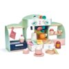 Tender Leaf Toys - Bird's Nest Café - 40 Pcs One-Stop Pretend Play Coffee Shop