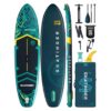 Skatinger 11'6×35" Super Wide Inflatable Paddle Board, Ultra Stable Stand Up Paddleboards for 450lb/3 People/Family/Big Size w