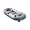 INTEX 68376EP Mariner 4 Inflatable Boat Set 4-Person – 1100lb Weight Capacity