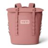 YETI Hopper M12 Series Backpack Soft Sided Coolers with MagShield Access, Sandstone Pink