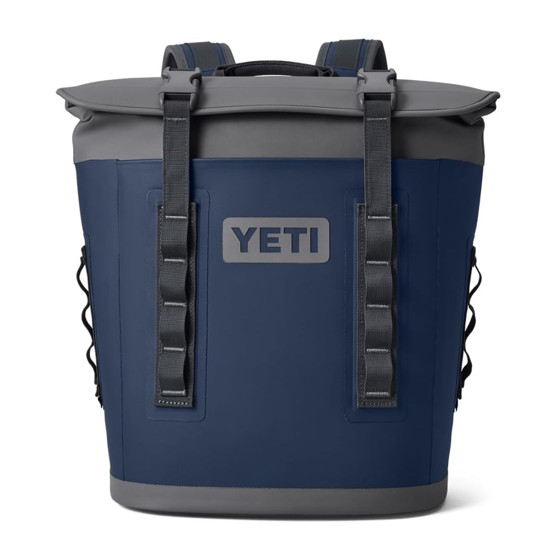YETI Hopper M12 Series Backpack Soft Sided Coolers with MagShield Access, Navy