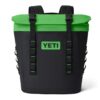 YETI Hopper M12 Series Backpack Soft Sided Coolers with MagShield Access, Canopy Green