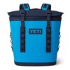 YETI Hopper M12 Series Backpack Soft Sided Coolers with MagShield Access, Big Wave Blue