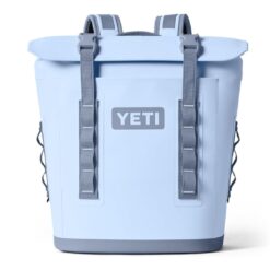 YETI Hopper M12 Series Backpack Soft Sided Coolers with MagShield Access, Big Sky Blue
