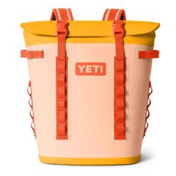 YETI Hopper M20 Series Backpack Soft Sided Coolers with MagShield Access, Peach/Beekeeper