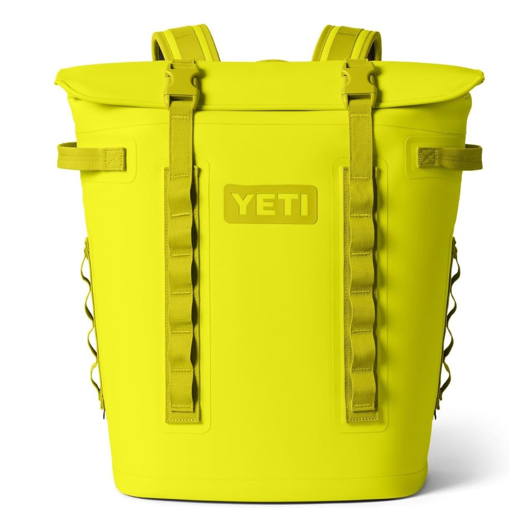 YETI Hopper M20 Series Backpack Soft Sided Coolers with MagShield Access, Firefly Yellow