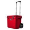 YETI Roadie 32 Wheeled Cooler, Rescue Red