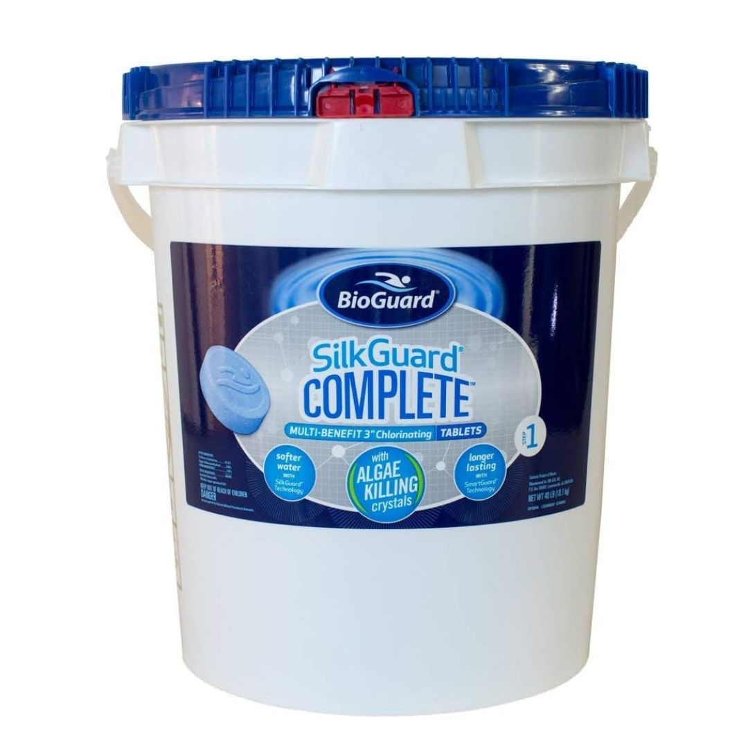 BioGuard SilkGuard Complete 3 Inch Chlorinating Tablets (40 lb)