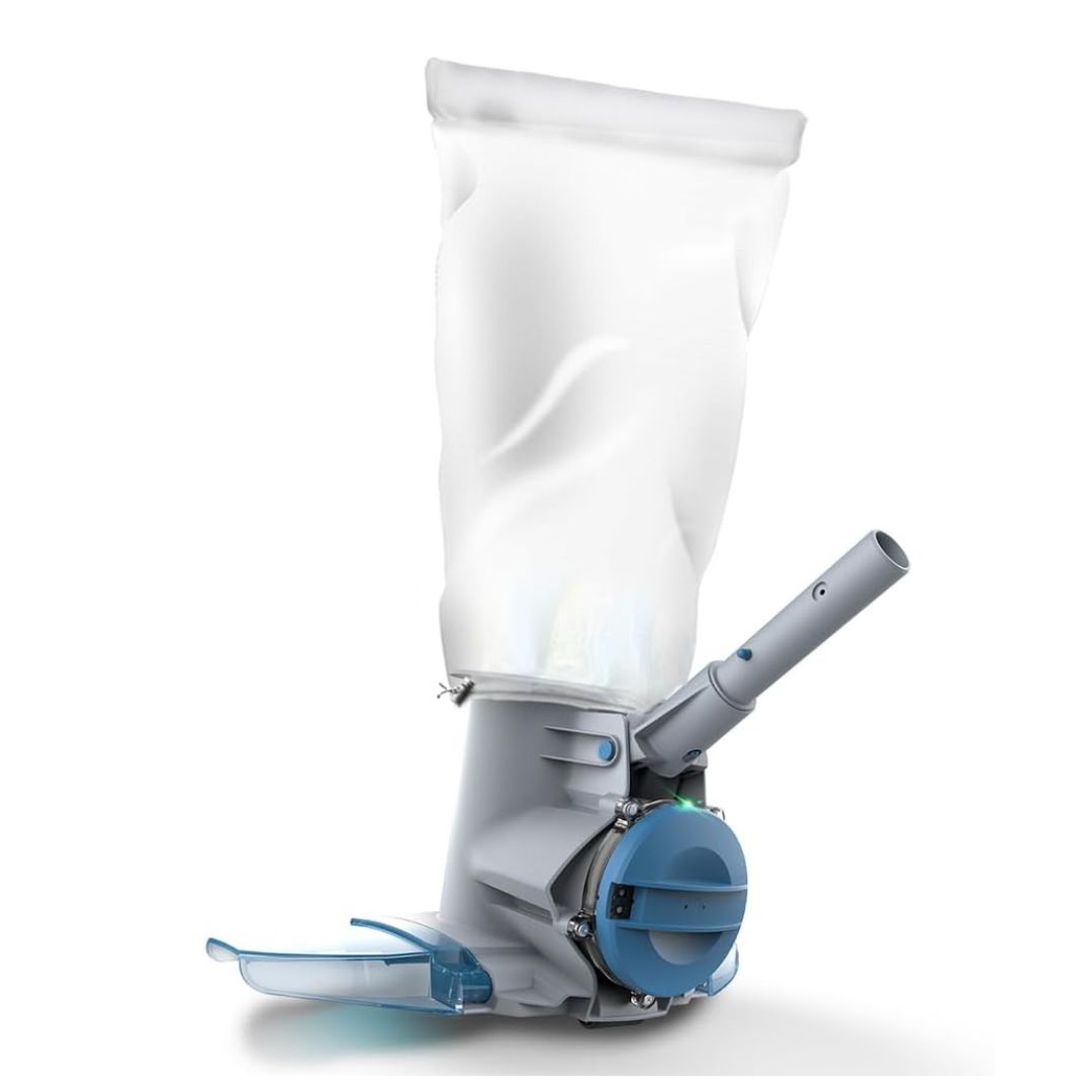 KOKIDO Rechargeable Heavy Duty Pool Leaf Vacuum, 62GPM Powerful Suction