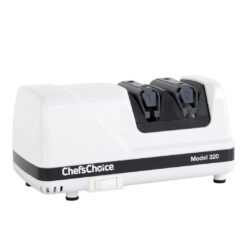 Chef’sChoice Professional Electric Knife Sharpeners FlexHone/Strop, 2-Stage, White