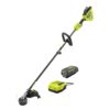 RYOBI 40V HP Brushless 16 in. Cordless Carbon Fiber Shaft Attachment Capable String Trimmer with 4.0 Ah Battery and Charger RY40HPST01K