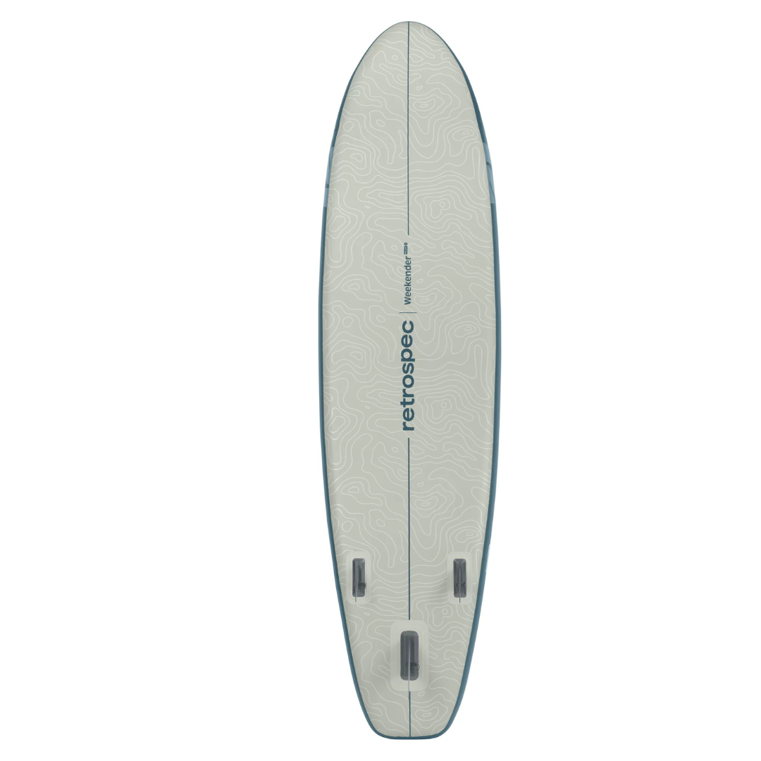 Retrospec Weekender Plus Inflatable Stand Up Paddle Board Kayak Hybrid 10'6"