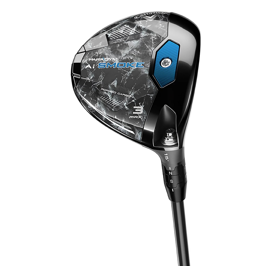 Callaway Ai Smoke MAX Fairway Woods, Stiff Flex, Loft 3