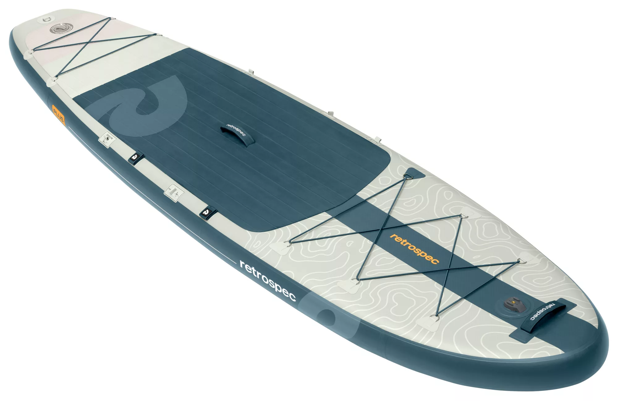 Retrospec Weekender Plus Inflatable Stand Up Paddle Board Kayak Hybrid 10'6"