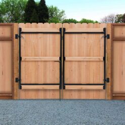 Adjust-a-Gate 72-119 in. W x 60 in. H Steel Gate Frame Kit, Original Double Drive Gate Full Frame Gate Kit