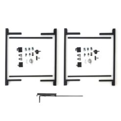 Adjust-a-Gate 72-119 in. W x 47 in. H Steel Gate Frame Kit, Original Double Drive Gate Full Frame Gate Kit