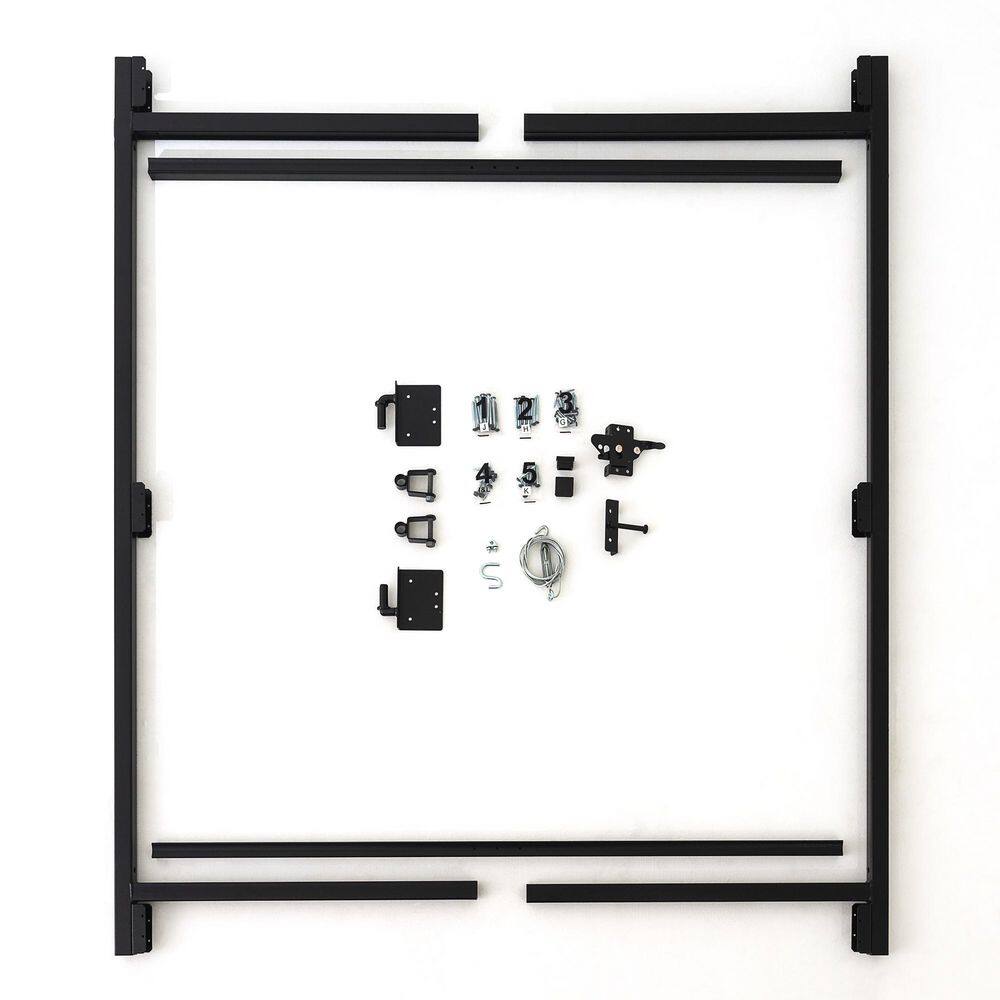 Adjust-A-Gate 60-96 in. W x 60 in. H Steel Gate Frame Kit, Original Wide Width Full Frame Gate Kit