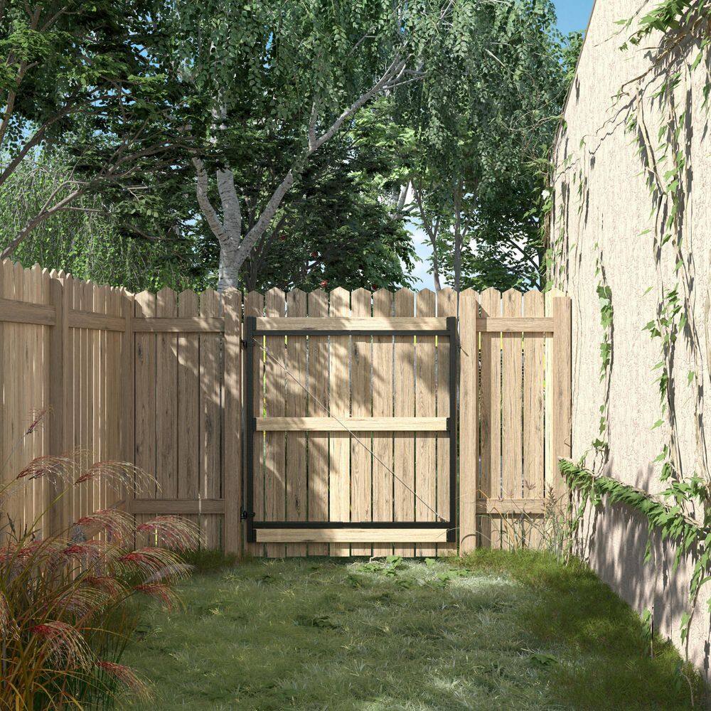 Adjust-A-Gate 60-96 in. W x 60 in. H Steel Gate Frame Kit, Original Wide Width Full Frame Gate Kit