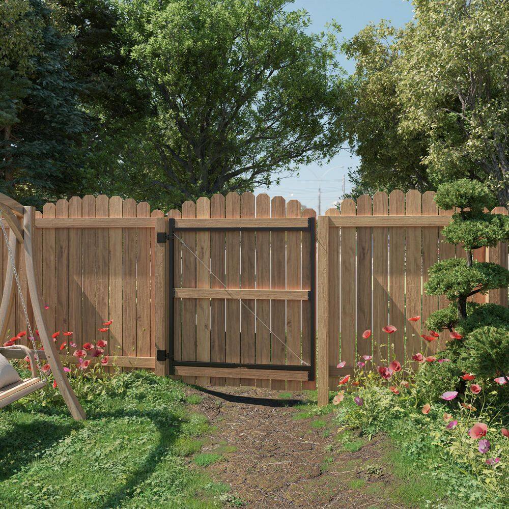 Adjust-A-Gate 60-96 in. W x 60 in. H Steel Gate Frame Kit, Original Wide Width Full Frame Gate Kit