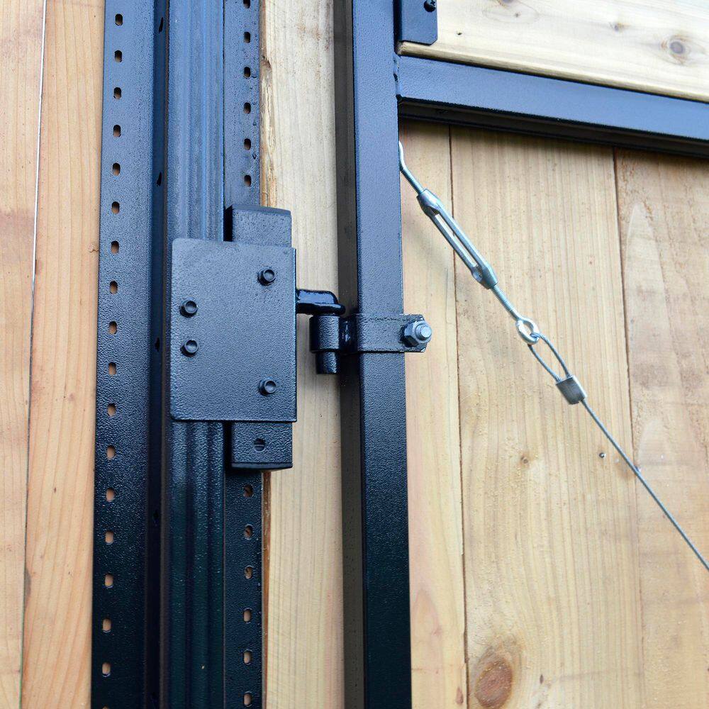 Adjust-a-Gate 60-96 in. W x 34 in. H Steel Gate Frame Kit, Original Wide Width Full Frame Gate Kit